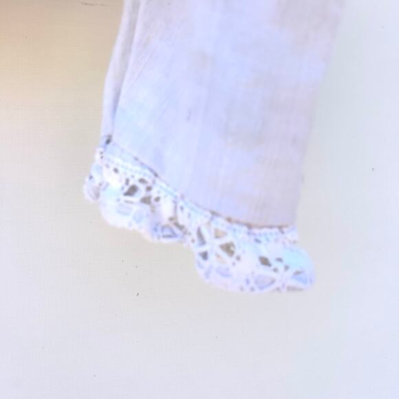 Vintage Obchoei Cropped Prairie Puff Shoulder Cottagecore Unique Top Shirt XS - Picture 10 of 12